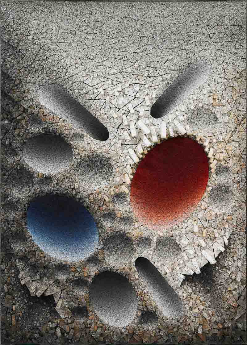Aggregation 09 – OC060 BLUE AND RED