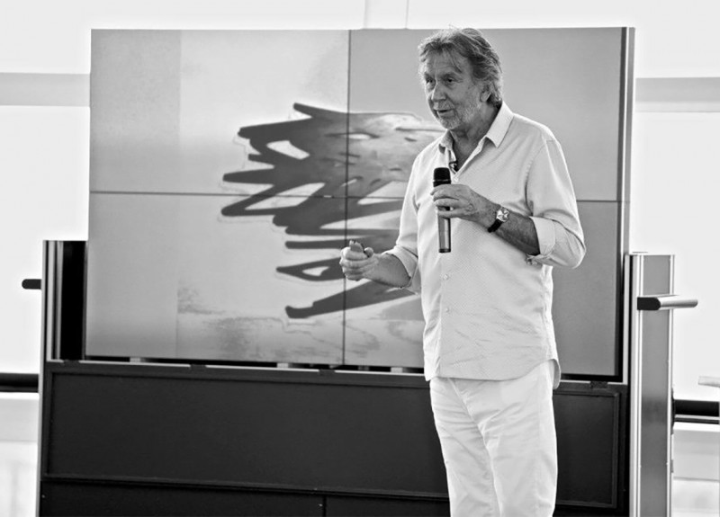 A CONVERSATION WITH BERNAR VENET – PART I: FROM TAR TO CHARCOAL
