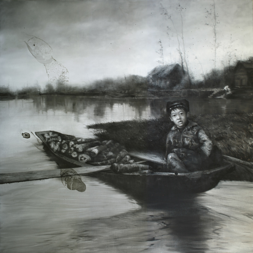 Alone on the boat