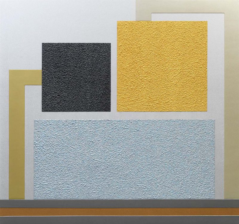 Art Brussel Profile III: Artist Peter Halley’s Metallic Paintings