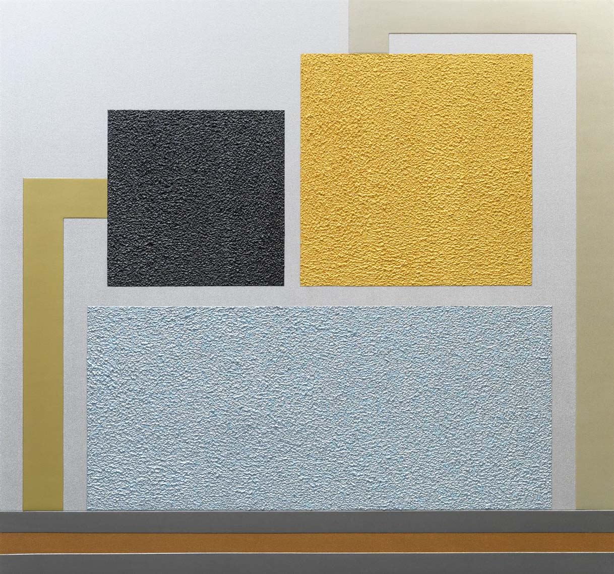 Art Brussel Profile III: Artist Peter Halley’s Metallic Paintings