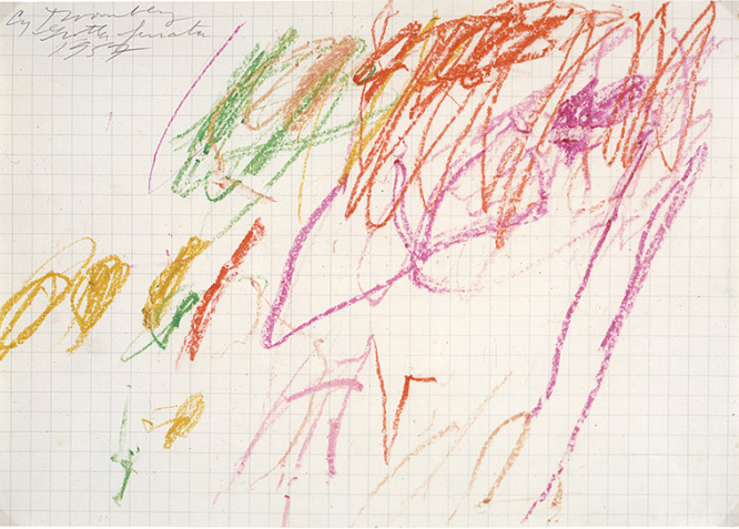 Untitled’ (Grottaferrata) 1957 © Cy Twombly Foundation